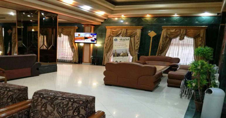 فضای لابی هتل کیان مشهد